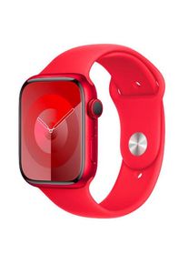 Smartwatch Apple Watch 9 GPS, 45mm RED Aluminium Case, RED Sport Band - S/M