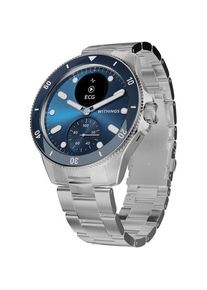 Smartwatch Withings Scanwatch Nova, 42mm, Electrocardiograma, Informatii sistem respirator, Monitorizare Somn, Oximetru (Albastru)