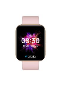 Smartwatch Garett GRC MAXX, Ecran AMOLED 1.78inch, Bluetooth, Notificari, Pedometru, Contor calorii, Impermeabil IP68 (Roz)