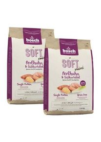 Bosch Soft Mini Perlhuhn & Süßkartoffel 2x2,5 kg