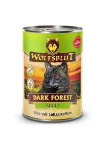 Wolfsblut Adult Dark Forest - Wild mit Süßkartoffel - 6x395g