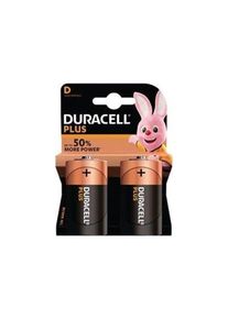 Duracell D Plus 2-Pack