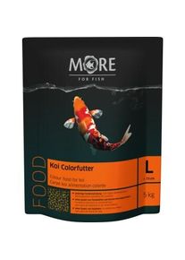 more Aliment coloré FOR FISH pour carpes koï, 6 mm 5 kg