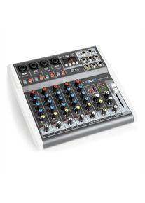 Vonyx VMM-K602 6-csatornás keverőpult, bluetooth, USB-Audio-Interface