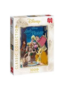 Jumbo Puzzle - Disney Classic Collection: Lady & The Tramp (1000 pcs)