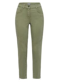 Slim Fit-jeans Basler groen