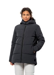 Jack Wolfskin Damski zimowy płaszcz Karolinger Long Jacket Women L phantom