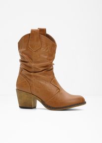 bonprix Femei Cizme cowboy maro 42