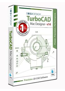 TurboCAD Mac v14 Designer 2D Uppgradering Franska