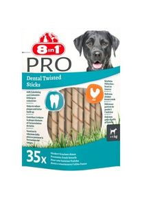8IN1 Delights Pro Dental Twisted Sticks 35 Stück