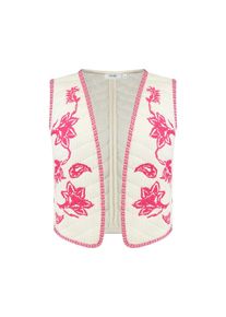 Shiwi Dames Bodywarmer 'GILET' pink / wit L