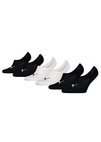 Puma Füßlinge Herren schwarz / weiß Größe 35/38