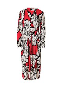 TWINSET Dames Jurk rood / zwart / wit 34