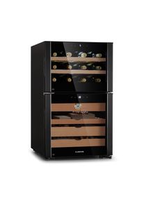 Klarstein El Dorado 108, humidor és borhűtő, 108 l, LED, érintőkijelző