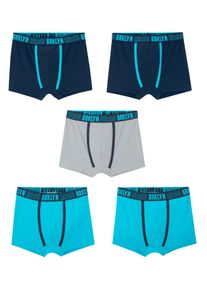 bonprix Calzoncillos bóxer para niños (5 unidades) azul 176/182