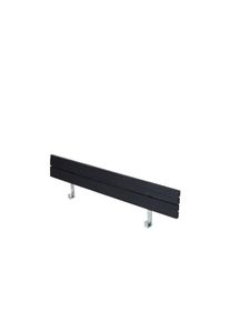 Plus Rückenlehne Kiefer-Fichte schwarz für Zigma Picknicktisch 166 cm