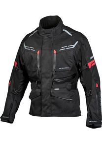 GC Bikewear Ventura, giacca tessile impermeabile , colore: Nero , dimensione: XL