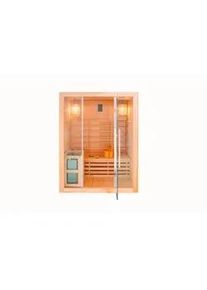 Sauna , Holz , Hemlocktanne , 150x190x120 cm , Freizeit & Co, Wellness & Gesundheit, Infrarotkabinen