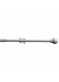 Gardinia Golyó széthúzható karnis szett 16/19 mm fehér,120 - 230 cm, gyűrűk nélkül, fehér, 120 - 230 cm