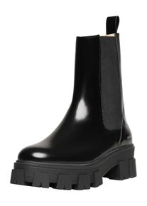 N91 Chelsea Boots Damen schwarz / weiß Größe 36