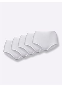 Dames Tailleslip in wit ,maat 36/38, WITT, 95% Katoen, 5% Elastan