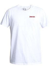 John Doe Snake On Fire, t-shirt , couleur: Blanc/Rouge/Jaune/Bleu , taille: S