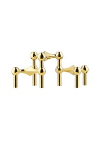 STOFF Nagel - Candle holder (set with 3 pcs) - Solid Brass