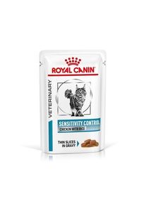 Royal Canin Veterinary Sensitivity Control Huhn mit Reis, feine Stückchen in Soße 12x85 g