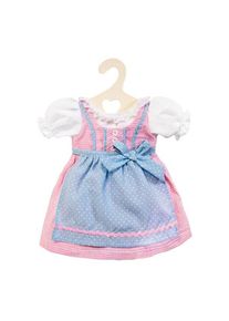 Heless Doll dress Pink and Blue/Green 28-33 cm