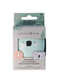 Parsa Nature Kids Karlo Detangler Haarbürste aus Weizenstroh ohne Griff - Koala-Print