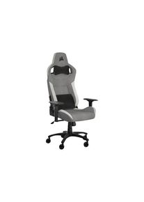 Corsair T3 RUSH - gaming chair - fabric - grey white Gaming Stuhl - Stoff - Bis zu 120 kg