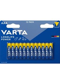 Varta Longlife Power AAA 12 Pack