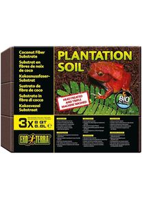 EXO TERRA EXOTERRA - Plantation Soil 3 X 8.8L Tropical Substrate - (222.5091)
