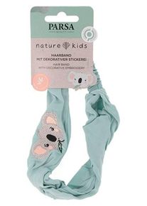 Parsa Nature Kids Karlo-Stirnband aus Bambusviskose - Mint mit Koala