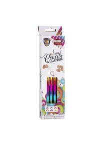 Grafix Pencils with Sharpener Rainbow