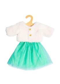 Heless Doll's Jacket Plush with Skirt 28-35 cm