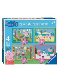 Ravensburger Peppa Pig Seasons Puzzle 4in1 Boden