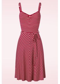 Vive Maria Sommerkleid Capri Streifen Kleid in Rot