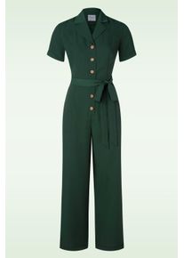 Banned Retro Please As Punch Jumpsuit in Grün