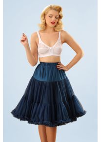 Banned Retro Lola Lifeforms Petticoat in Marineblau