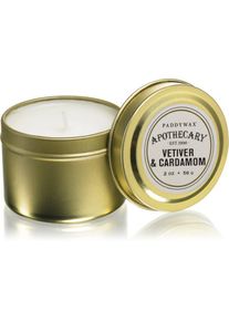 PADDYWAX Apothecary Vetiver & Cardamom scented candle in a tin 56 g