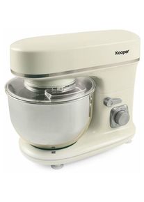 Mixer planétaire avec bol amovible en acier inoxydable 5L 1300W Clara White & Grey - White & Grey