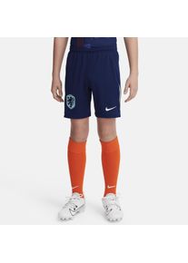 Short de foot Replica Nike Dri-FIT Pays-Bas 2024 Stadium Extérieur pour ado - Bleu