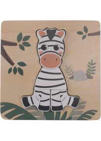 Zopa Wooden Puzzle Small puzzle in legno Zebra 1 pz