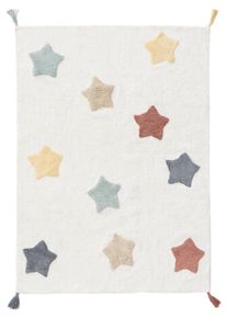Lytte Kindervloerkleed Wasbaar Stars Veelkleurig 120x170 cm