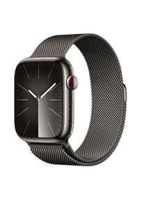 Smartwatch Apple Watch 9 GPS + Cellular, 45mm Graphite Stainless Steel Case, Graphite Milanese Loop