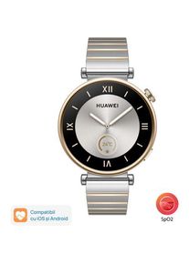 Smartwatch Huawei Watch GT 4, Ecran 1.32inch, 41mm, Bluetooth, Waterproof 5 ATM (Argintiu)