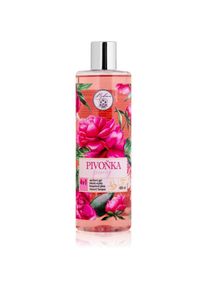Bohemia Gifts & Cosmetics Flower Line Peony gel detergente per corpo e capelli 400 ml