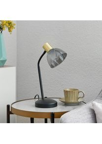 LINDBY Aniol table lamp, glass lampshade