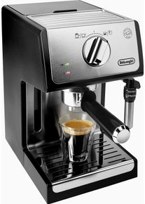 De'Longhi De'longhi Siebträgermaschine »Ecp 35.31«, 1100 Watt, 15 Bar silberfarben, Thermoblock-Heizsystem
